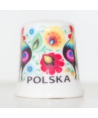 Folk naparstek - łowickie koguty