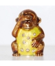 Three wise monkeys - See-no-evil monkey