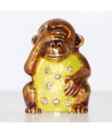 Three wise monkeys - See-no-evil monkey