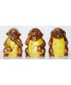 Three wise monkeys - Hear-no-evil monkey