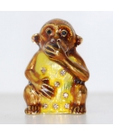 Three wise monkeys - Speak-no-evil monkey