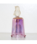 Glass with owl