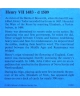 Henry VII - certyfikat