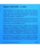 Henry VIII - certificate