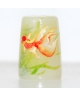 Green jade with fishes