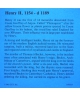 Henry II - certificate