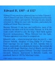 Edward II - certificate