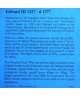 Edward III - certificate