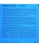 Henry VI - certificate