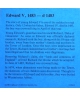 Edward V - certificate