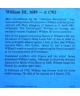 William III - certificate