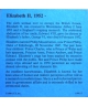 Elizabeth II - certificate