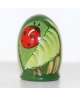 Ladybug and mushrooms