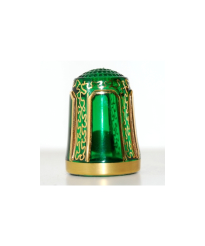 Green with ornament