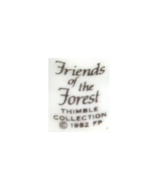 Franklin Porcelain - Friends of the Forest
