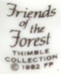 Franklin Porcelain - Friends of the Forest