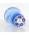 Blue glass millefiori thimble - Royal Wedding
