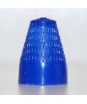 Navy-blue plastic