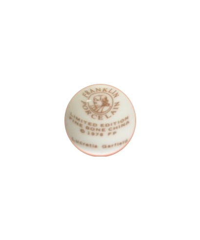 Franklin Porcelain - Lucretia Garfield