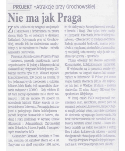 Nie ma jak Praga