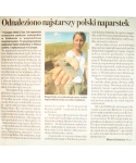 Odnaleziono najstarszy polski naparstek